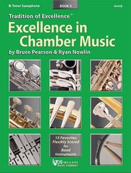 Excellence in Chamber Music #3 Tenor Sax Book cover